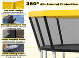 16FT Outdoor Trampoline with 360&deg Safety Enclosure Net, Family Recreational Trampoline for 75709148