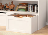 Book Organizer, toy Storage Cabinet Organizer, White 10467721
