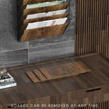 5th/8th floor wall file rack, email paper file folder organizer, magazine rack, wooden office 37651767