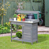 Garden Work BenchOpen Shelf Storage 06982426