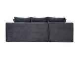 94.5" Cloud Modular Sectional Sofa Couch with L-Shape Chaise,Modern Minimalist Upholstered Couches W5515P479903