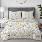 3 Pieces Mushroom Decoration Comforter Set Soft Bedding Set for Kids Down Alternative Twin Size 67844065