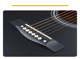 KMA104 41 Inch Dreadnought Cutaway Acoustic Electric Guitar, Basswood Body, Built-in EQ Pickup, 78589688