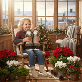 2PCS Set Christmas Gnome Decorations Holiday Table Centerpieces for Party Gifts, Spooky Desktop 49715647