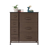 ZUN Dresser with 7 Drawers - Furniture Storage Tower Unit for Bedroom, Hallway, Closet, Office 93348280