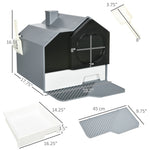 ZUN Cat Litter Box 99409456