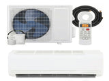 115V Inverter Mini Split AC Unit, Cools 750 Sq.Ft, All-Inclusive Complete Installation Kit 63832459