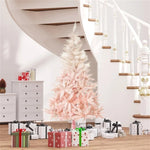 ZUN 5 foot pink artificial Christmas tree 58389749