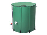 100gal PVC With Scale Rain Bucket Green 41132382