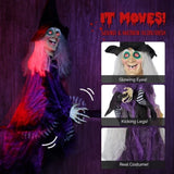3ft Witch Halloween Hanging Decoration 74702256