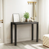 46 inch Pinewood Table, Console Table Entrance Table, Narrow Sofa Table for Living Room 99900633