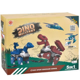 5 Pack Dinosaur Take Part Toys for Boys Age 3, Dinosaur Toys for Toddler 80146608
