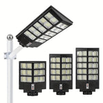 ZUN Solar Street Lights Outdoor,800pcs Super Bright LED Beads Commercial Parking Lot Light, Dusk to Dawn W1592P189956