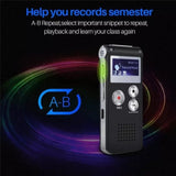 32GB Lecture Digital Voice Recorder Dictaphone Audio MP3 Sound Mini Recorder Mic 57864296
