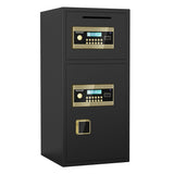 Large Double-door Coin-operated Safe,Digital Security Safe with Fireproof and Waterproof Bag,5.0 W1779P180734