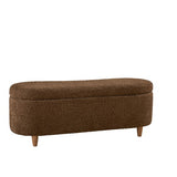 Boucle Flip Top Storage Bench B035P262674
