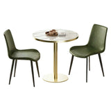 Dining Chairs 2PCS, Modern Kitchen & Dining Room Chairs, Upholstered Faux Leather Cushion Seat and W3316P426953