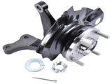 Front Left Steering Knuckle Fits for Hyundai Elantra Hatchback Sedan 2.0L L4 2001-2006 Black 1Pc 26862505