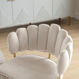 ZUN COOLMORE Accent Chair ,leisure single chair with Golden feet W1539111869