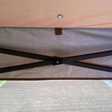 Outdoor 11x 11Ft Pop Up Gazebo Canopy With Removable Zipper Netting,2-Tier Soft Top Event 96640784