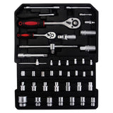 799pcs Aluminum Trolley Case Tool Set Silver 51163500
