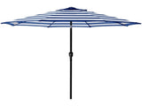 Outdoor 9ft Patio Umbrella with Crank Handle and Push Button Tilt, Outdoor Market Umbrella with 8 26713465
