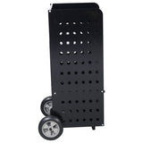 Firewood Cart,fireplace log rolling cart,wood rack ,heavy duty in door outdoor rolling cart W46543806