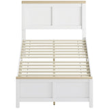 Queen Platform Bed Frame with Headboard and Footboard 97767350