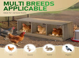 Nesting Boxes for Chickens, Wooden Chicken Nesting Box, Laying Eggs Nest Box for Chickens Hens 36622746