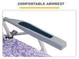 1 PCS Aluminum Beach Chair, 8.5 Inch Seat Height Purple Tribal Pattern, Adjustable Folding Chair 27973708