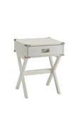 Babs White Finish Accent Table B2726P270997