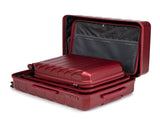3 in 1 ABS&PC Trolley Box 20in 24in 28in Trolley Box Iron Tie Rod ABSPC Alloy Wine Red 11363546
