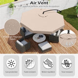 10 Feet Patio Cantilever Umbrella 87450547