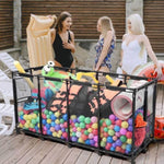 ZUN 64" x 30" x 33"Pool Storage Bin, capacity of 63.5Lbs for holding swimming equipment,Holder for 62032783