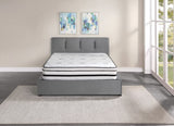 12-inch Queen Mattress Highly Breathable Quilted Cover Hybrid Mattress, White, Plush Foam Mattress B011P213352
