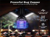 2-in-1 Electric Bug Zapper & Camping Lantern IPX6 Waterproof Rechargeable Mosquito Killer 78640799