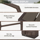 Tavern table and chair set 84389371