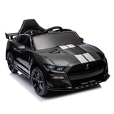 ZUN 12V Ford Mustang Shelby GT500 ride on car with Remote Control 3 Speeds, Electric Vehicle Toy for W1396P149661