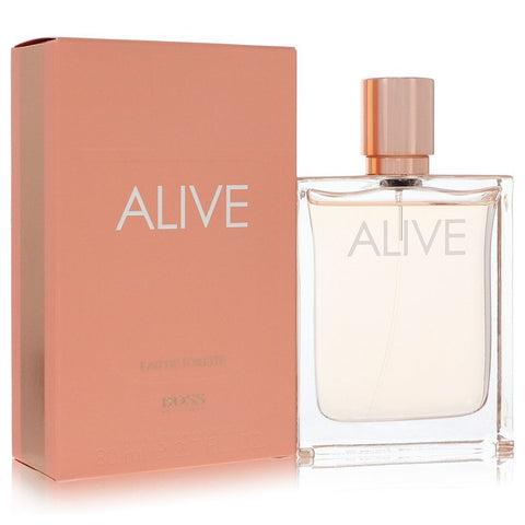 Boss Alive by Hugo Boss Eau De Toilette Spray 2.7 oz for Women FX-562519