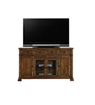 ZUN 72 inch TV Stand Console, No Assembly Required, Rustic Acacia Finish B108P163858