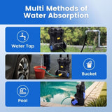 Electric Washer, Electric Power Washer with Rotatable Nozzles, 3200 PSI Max 2.2 GPM High 80733947