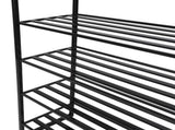 5-Tier Shoe Rack, Metal Steel, 15 Pairs of Shoes, Multi-Functional 51358641