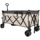 Heavy-Dutyable Utility Wagon - 480lbs Capacity, Patented Ultra-Stable Frame, 16 Space-Saving W2932P289387