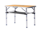 Outdoor Folding Camping Table, 2ft Portable Pinic Table with 3 Adjustable Height, Small Aluminum 32047612
