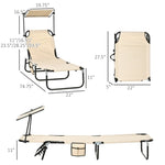 ZUN Folding Lounge Chairs / beach chair （Prohibited by WalMart） 37435835