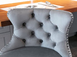 Furniture,Swivel Velvet Barstools Adjusatble Seat Height from 25-33 Inch, Modern Upholstered Chrome 49197082