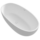 71" Premium Solid Surface Deep Soaking Bathtub T3785P353956