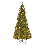 7.5ft Automatic Structure PVC Material 600 Lights Warm Color 8 Modes 1200 Branches Christmas 92326934