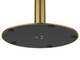31.5"Square Modern Tulip Dining Table, Sintered Stone Tabletop with Luxury Faux Marble Print, W3316P543040