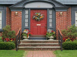 Handrails for Outdoor Steps, Wrought Iron Solid Wood Hand Railing for Concrete Steps, Porch Steps, 57461592